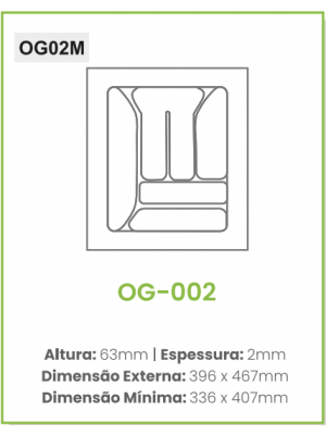Organizador de Talheres OG-002 - FERGRAF