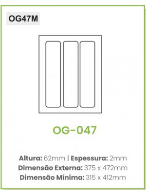 Organizador de Talheres OG-047 - FERGRAF