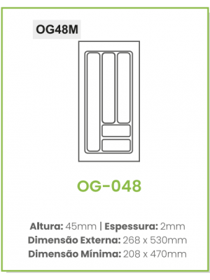 Organizador de Talheres OG-048 - FERGRAF