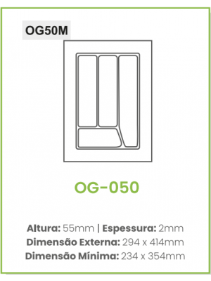 Organizador de Talheres OG-050 - FERGRAF