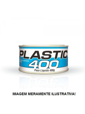 Massa Plástica  Branca 400g 