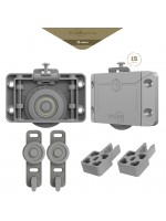 Sistema deslizante RO 654013 PRIME  para portas de 18mm Kit   
