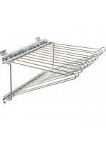 Calceiro Deslizante Slim Chapa Cromado