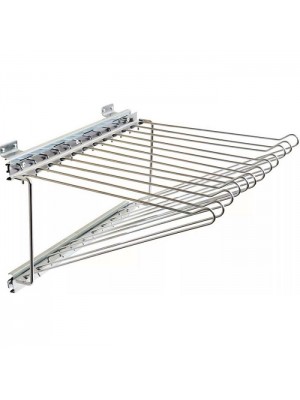 Calceiro Deslizante Slim Chapa Cromado