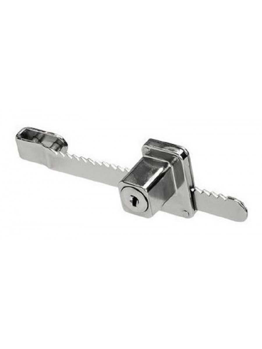 Fecho para Vitrine Cromado 14cm