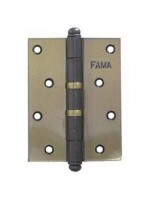 Dobradiça Reforçada 4" x 3" Com Anel - FAMA