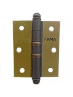 Dobradiça Reforçada 3" x 2.1/2" Com Anel - FAMA